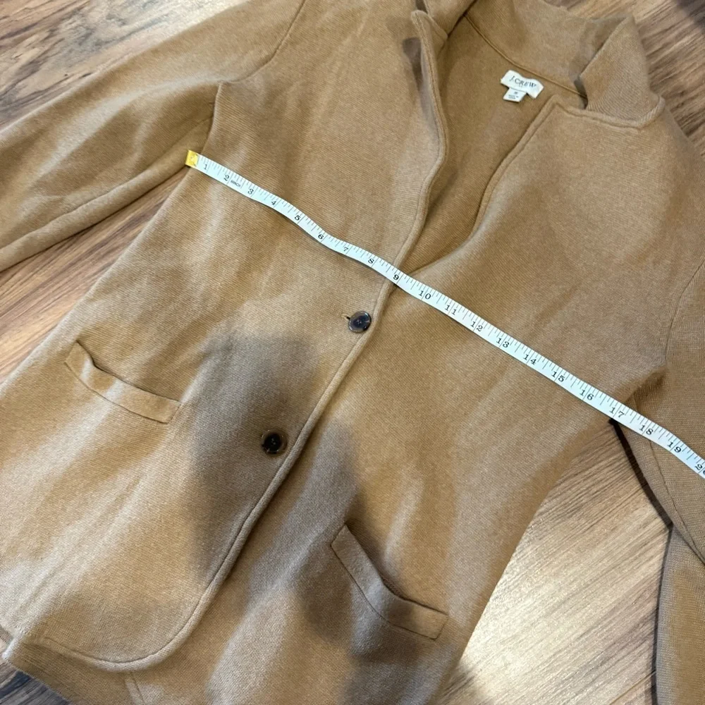 J. Crew Sweater Blazer Tan